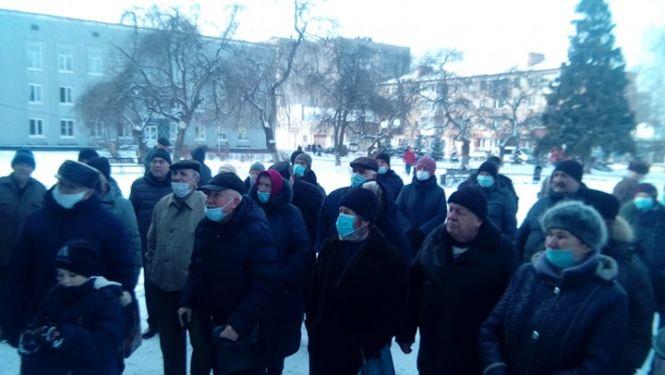 На тарифному майдані громада вирішила захищатися всіма доступними методами, фото №3 на сайті 20minut.ua