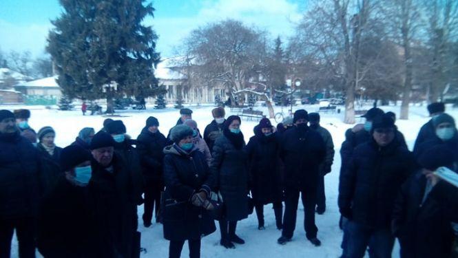 На тарифному майдані громада вирішила захищатися всіма доступними методами, фото №1 на сайті 20minut.ua