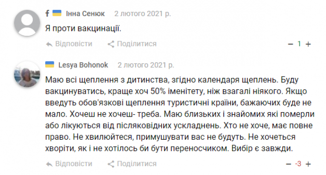 Новини Хмельницького - фото з Чи готові хмельничани робити щеплення від COVID-19 — результати опитування Чи готові хмельничани робити щеплення від COVID-19 — результати опитування, фото №2 на сайті vsim.ua