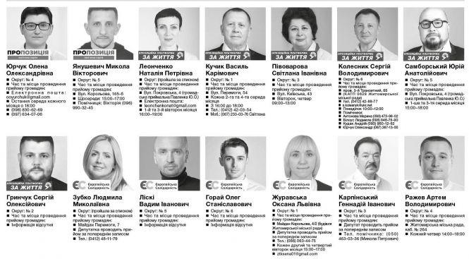 Твій місцевий депутат: графік прийому та адреси, за якими здійснюють прийом громадян, фото №2 на сайті 20minut.ua