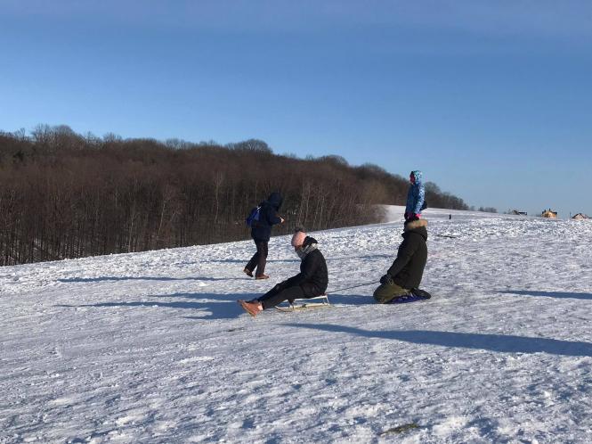 Новини Хмельницького - фото з Замість Буковеля - хмельницька “Медвежка”. Репортаж з популярного в місті схилу Нет описания.