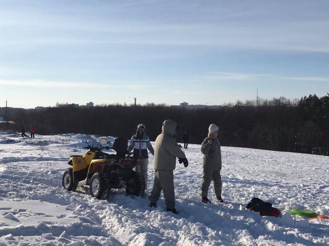 Новини Хмельницького - фото з Замість Буковеля - хмельницька “Медвежка”. Репортаж з популярного в місті схилу Нет описания.
