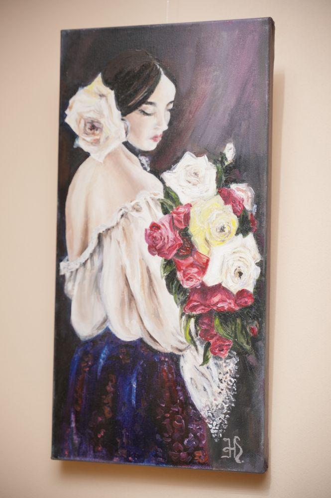 Новини Вінниці - фото з Сьома річниця війни: у Ветеранському просторі триває виставка картин офіцерки Наталії Жижко