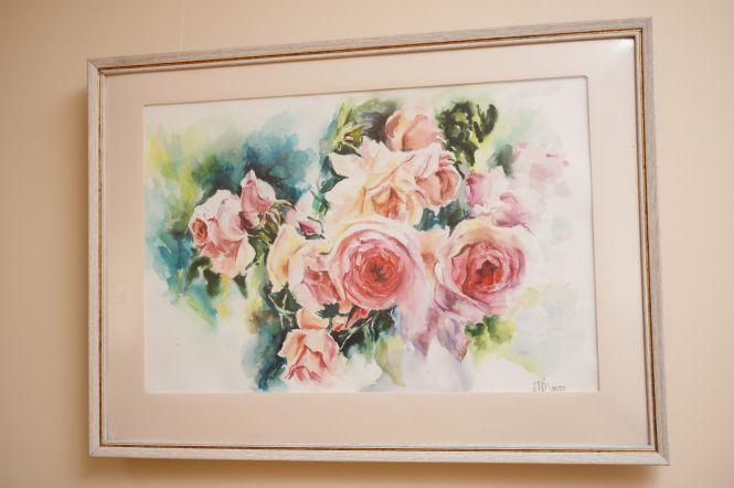 Новини Вінниці - фото з Сьома річниця війни: у Ветеранському просторі триває виставка картин офіцерки Наталії Жижко