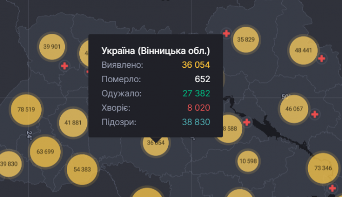 Майже 700. Дані про COVID-19 на 27 лютого по області та Україні, фото №1 на сайті 20minut.ua