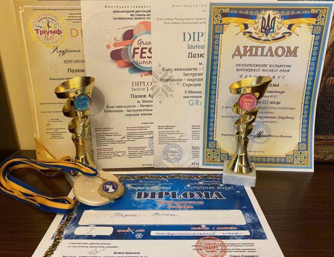 Новини Вінниці - фото з «Акордеон може звучати по-сучасному»: доводить 10-річний вінничанин Артем Пазюк