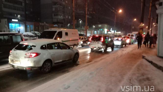 Новини Хмельницького - фото з Транспортний колапс у Хмельницькому. Дивіться фото та відео