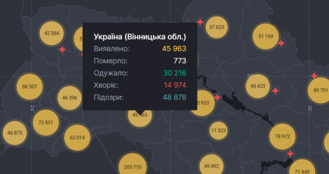 Новини Вінниці - фото з За добу госпіталізували понад чотири тисячі хворих на коронавірус