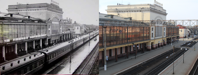 Новини Тернополя - фото з Гостей зустрічали Ленін, Сталін та Маркс. Як виглядав залізничний вокзал у Тернополі (ФОТО)