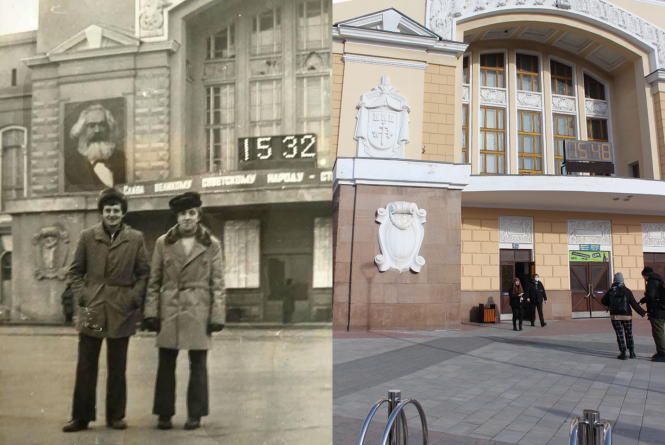 Новини Тернополя - фото з Гостей зустрічали Ленін, Сталін та Маркс. Як виглядав залізничний вокзал у Тернополі (ФОТО)