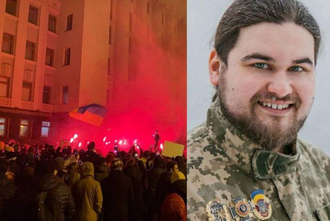 Вінницького видавця та ветерана Влада Сорда затримали після акції у Києві