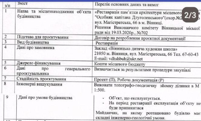 Новини Вінниці - фото з Вінничанин створив петицію, щоб врятувати особняк на Магістратській. Що він пропонує зробити?