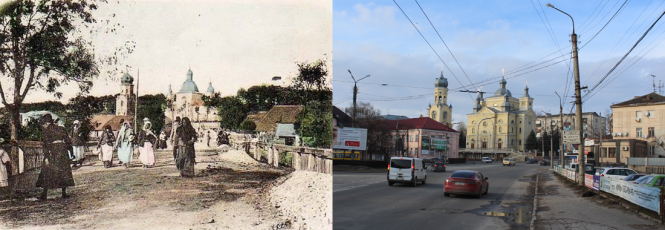 Новини Тернополя - фото з З одного ракурсу: як виглядали тернопільські храми раніше і зараз. Дивіться фото