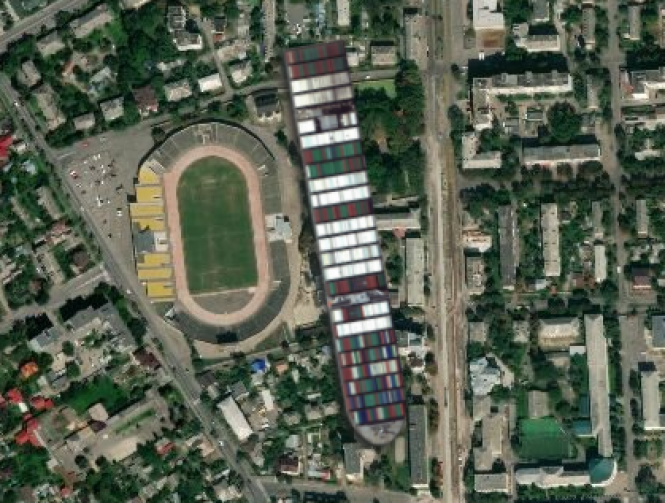 Новини Вінниці - фото з Наскільки велике судно Ever Given? Порівнюємо з річками, мостами і вулицями Вінниці