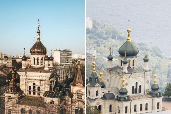 Новини Вінниці - фото з Вінницький храм, який біля Будинку офіцерів, є копією церкви в Криму