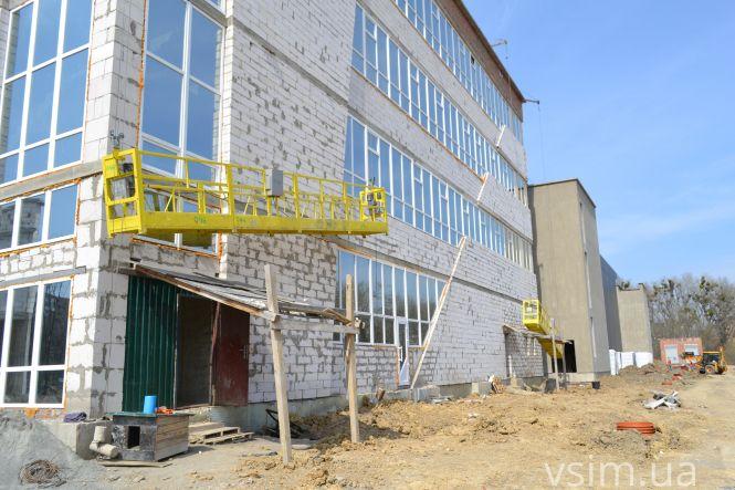 Новини Хмельницького - фото з Палац спорту у Хмельницькому: як триває будівництво та коли чекати відкриття (ФОТО, ВІДЕО)