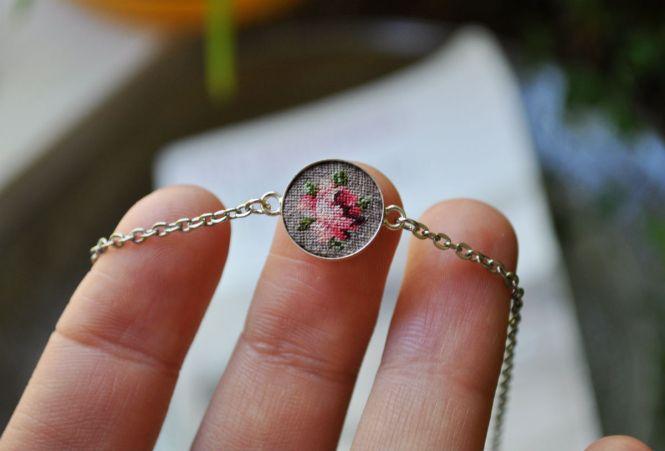 Новини Вінниці - фото з «Хочу щось по собі залишити»: вінничанка створює унікальні прикраси з мініатюрною вишивкою