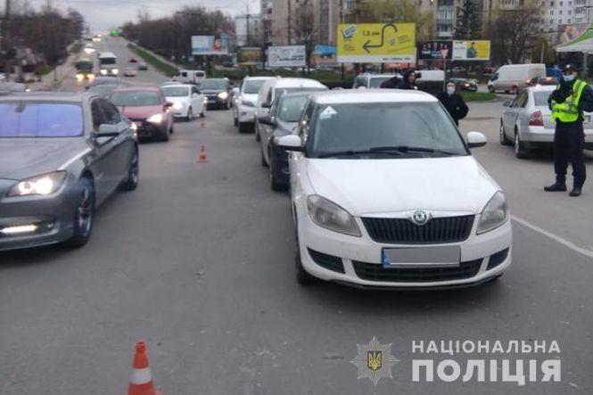 Новини Тернополя - фото з У ДТП в Тернополі зіткнулися чотири автівки: є потерпілі
