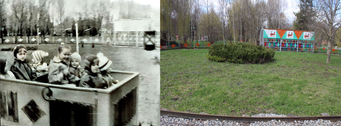 Новини Тернополя - фото з Каруселі, гойдалки і радянська авіація. Атракціони у парку «Топільче» раніше та зараз: порівнюємо ФОТО