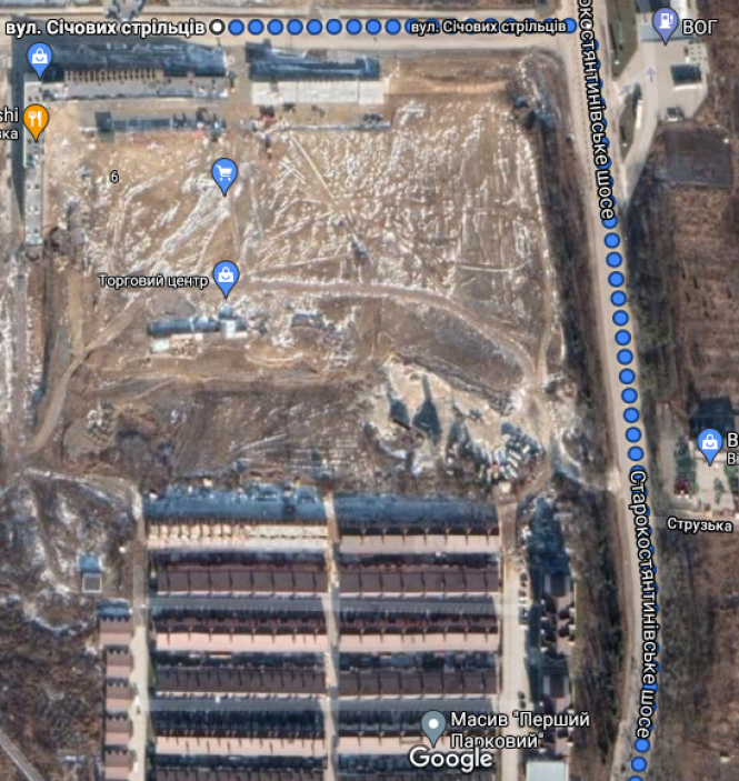 Новини Хмельницького - фото з Петиція: хмельничанка просить облаштувати тротуар біля "Першого паркового"