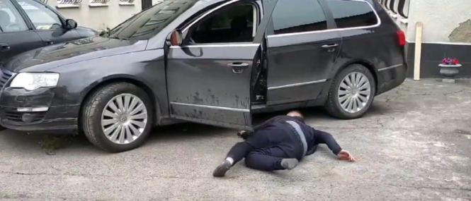 Новини Вінниці - фото з Повзав та поводитися неадекватно. На Героїв Крут зловили п'янючого водія