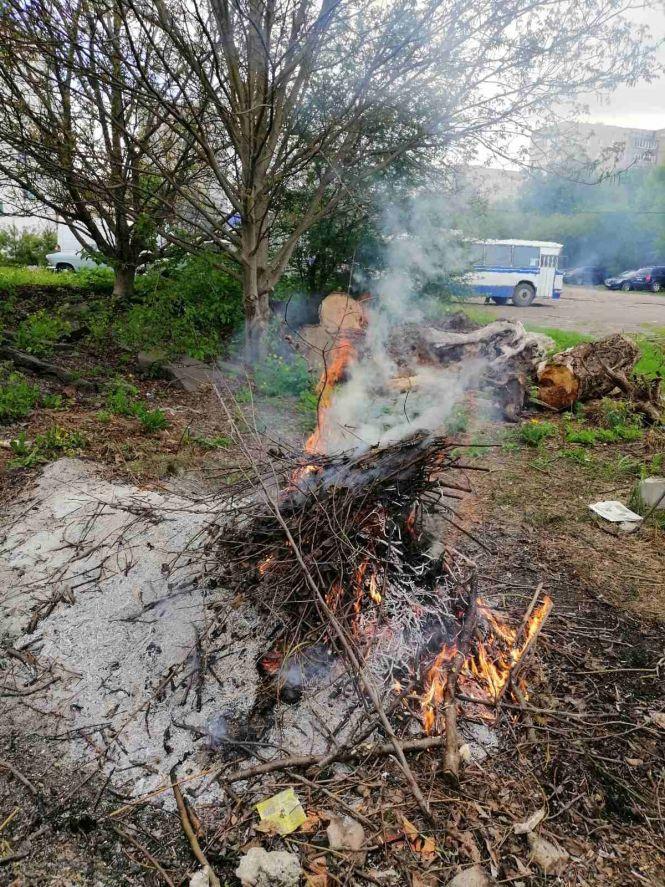 Новини Вінниці - фото з Дим біля Plaza Park. Інспектори «на гарячому» зловили порушника