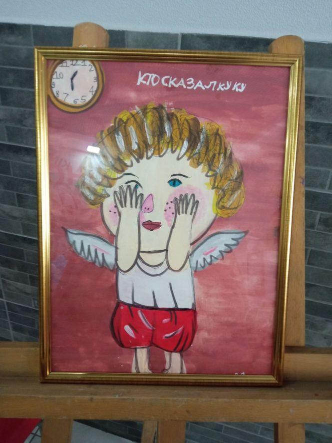 Новини Вінниці - фото з «Я навчився робити свято». У Вінниці відкрили виставку 10-річного художника з аутизмом