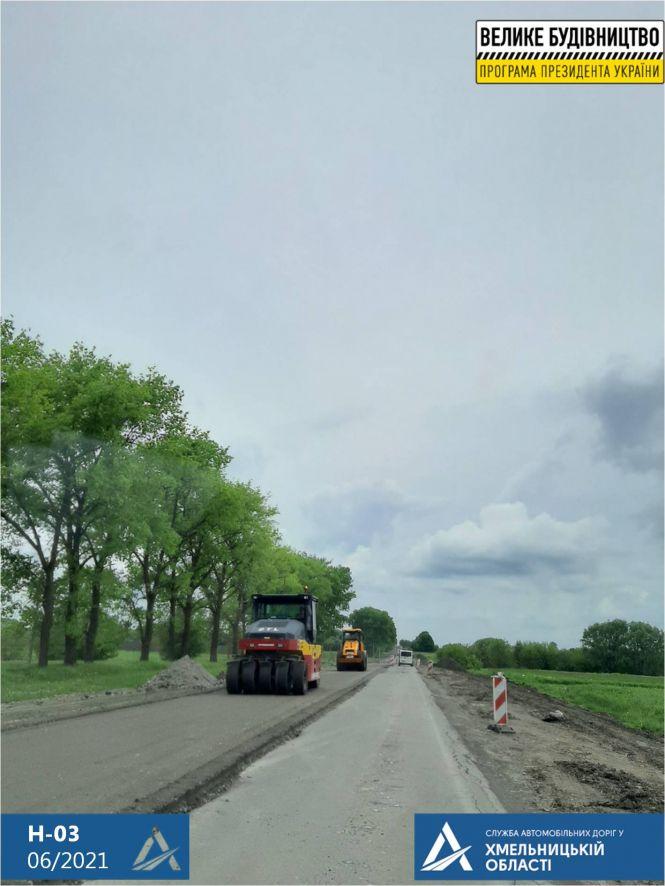 Новини Хмельницького - фото з Ремонт траси Н-03 біля Самчиків: що уже зробили та що ще мають (ФОТО)