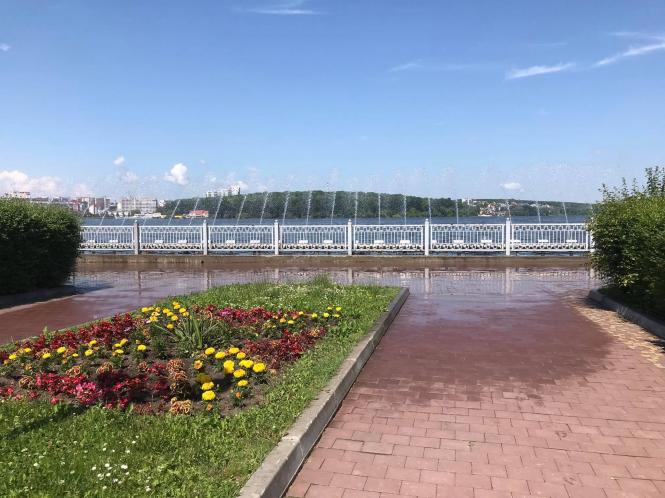 Новини Тернополя - фото з На набережній увімкнули аераційний фонтан. ВІДЕО ДНЯ Немає опису.