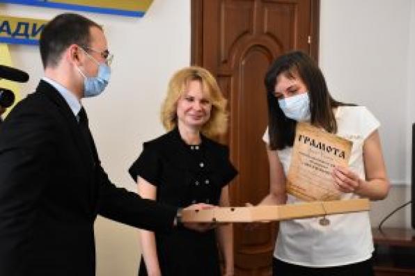Новини Житомира - фото з У Житомирській ОДА привітали кращих журналістів області
