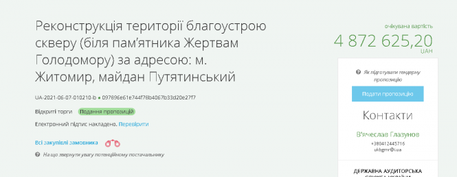 Новини Житомира - фото з У Житомирі реконструюють ще один сквер: думка житомирян