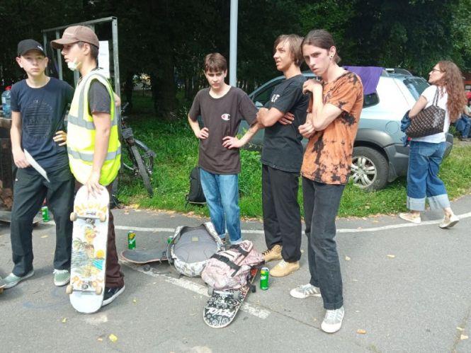 Новини Вінниці - фото з «Варто облаштувати хороший безпечний скейт-парк». У парку провели турнір зі скейтбордингу