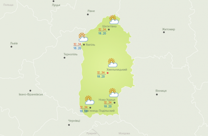 Новини Хмельницького - фото з Коли відступить спека в Україні: синоптик назвала дату