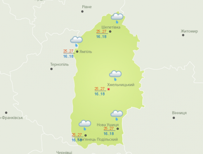 Новини Хмельницького - фото з Синоптики розповіли, коли відступить спека