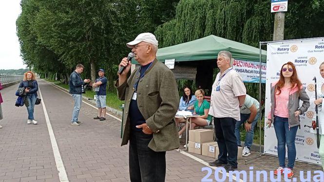 Новини Тернополя - фото з Смачна рибка та юшка: фестиваль на Набережній. Учасники готові полювати і в спеку, і в дощ (ФОТО)