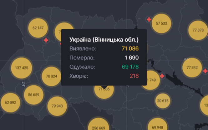 Новини Вінниці - фото з COVID-19 в Україні. Вчора захворіли 31 дитина та 19 медпрацівників