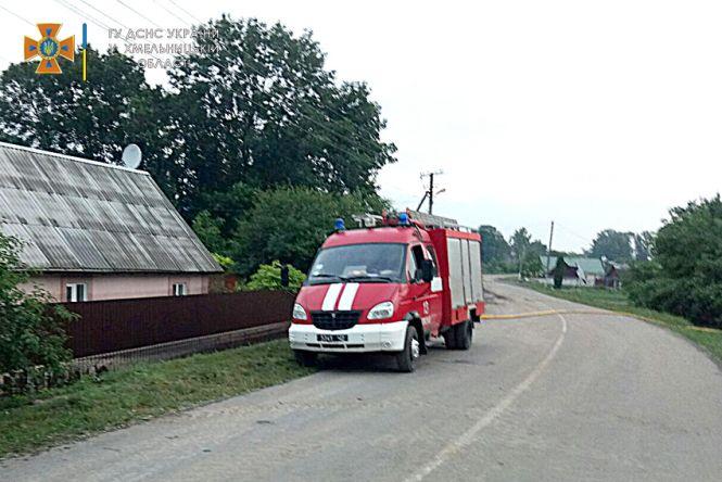 Новини Хмельницького - фото з Відкачували воду 14 годин. Через сильну зливу затопило частину села на Хмельниччині