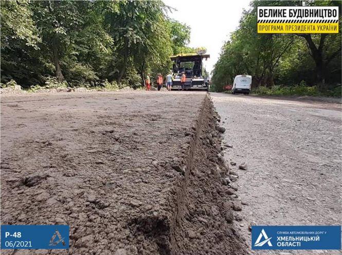 Новини Хмельницького - фото з Ремонт дороги на трасі Кам’янець-Білогір’я: що вже встигли зробити