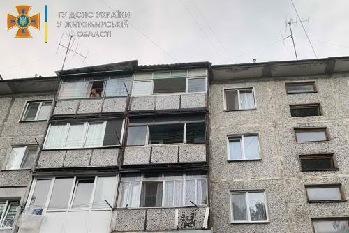Новини Житомира - фото з У Житомирі та області рятувальники прибирали повалені дерева і конструкції 004.jpg