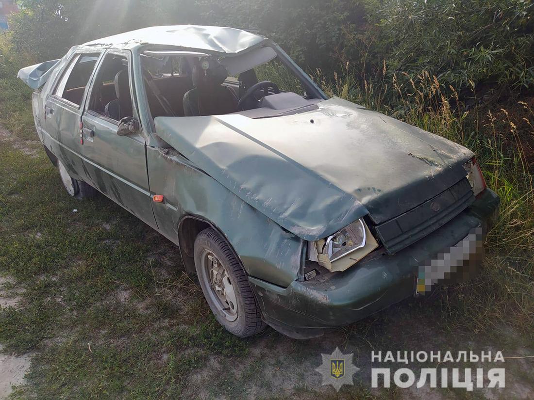 Новини Житомира - фото з На Коростишівщині 14-річний підліток за кермом автомобіля матері потрапив в ДТП