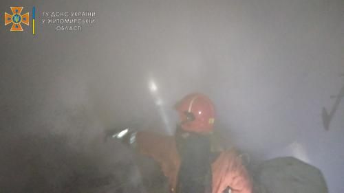 Новини Житомира - фото з При пожежі на СТО у Житомирі згоріли три легковики 04.jpg