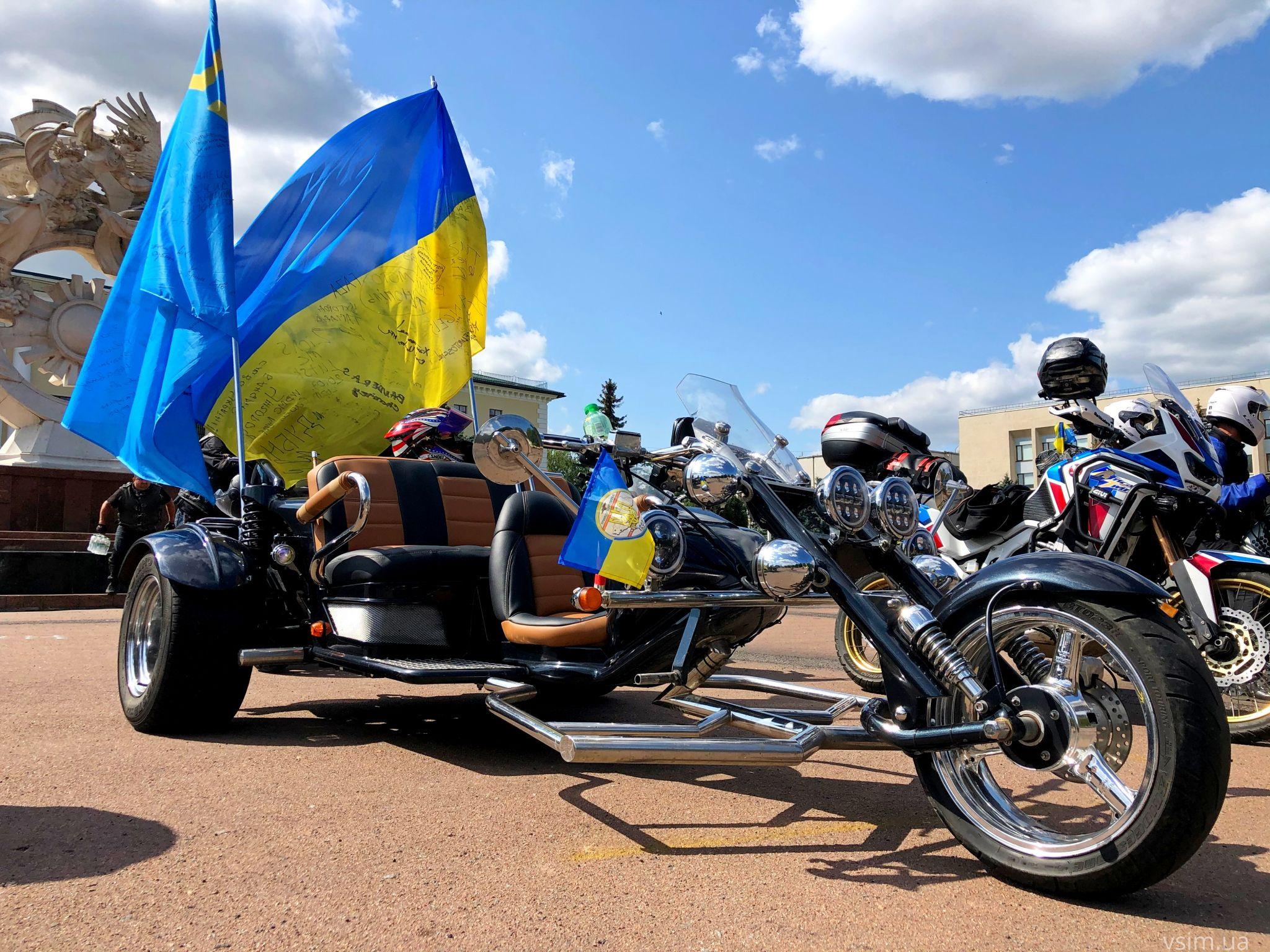 Новини Хмельницького - фото з Десятки байкерів проїхали вулицями Хмельницького (ФОТО, ВІДЕО)