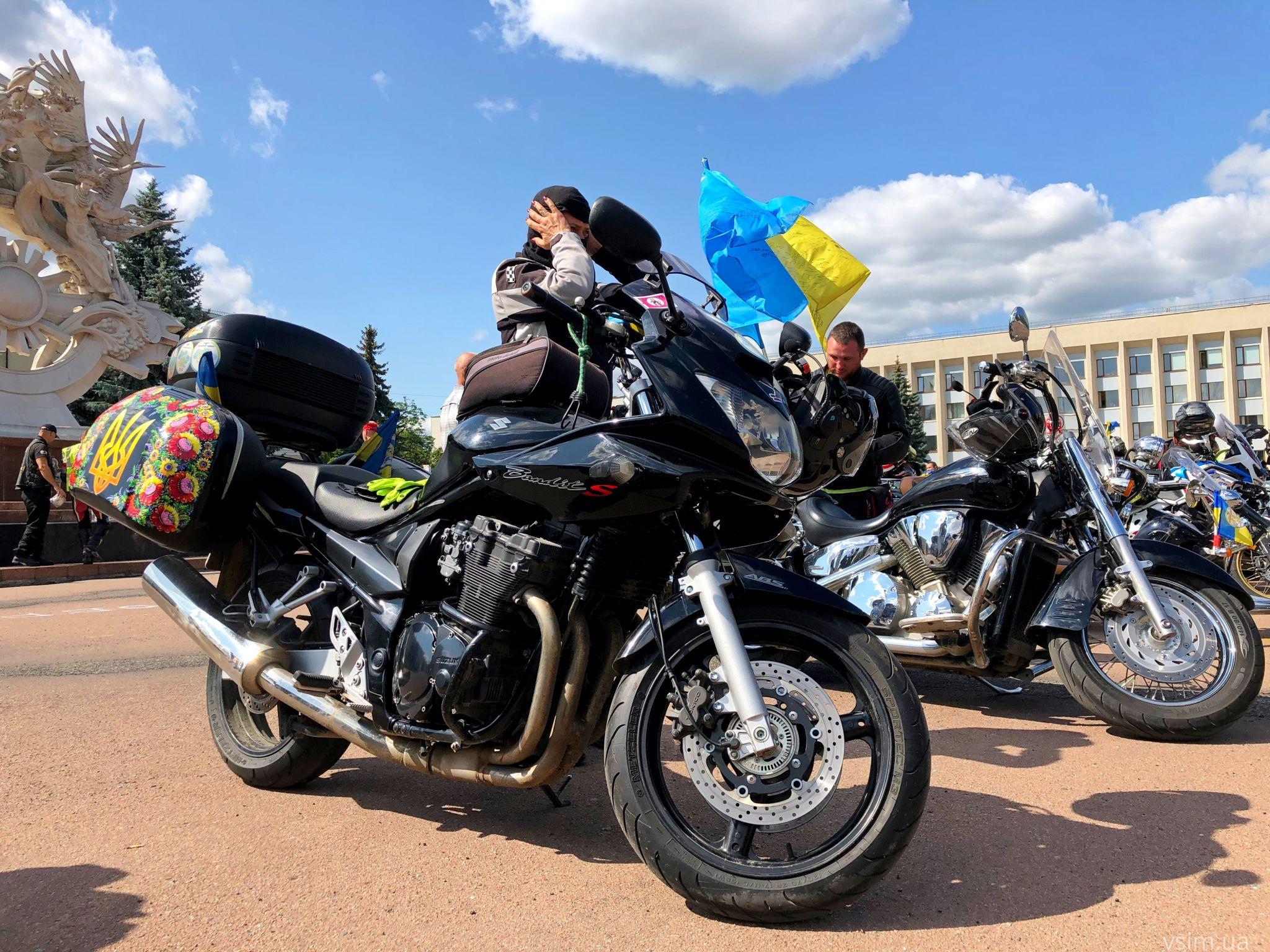 Новини Хмельницького - фото з Десятки байкерів проїхали вулицями Хмельницького (ФОТО, ВІДЕО)