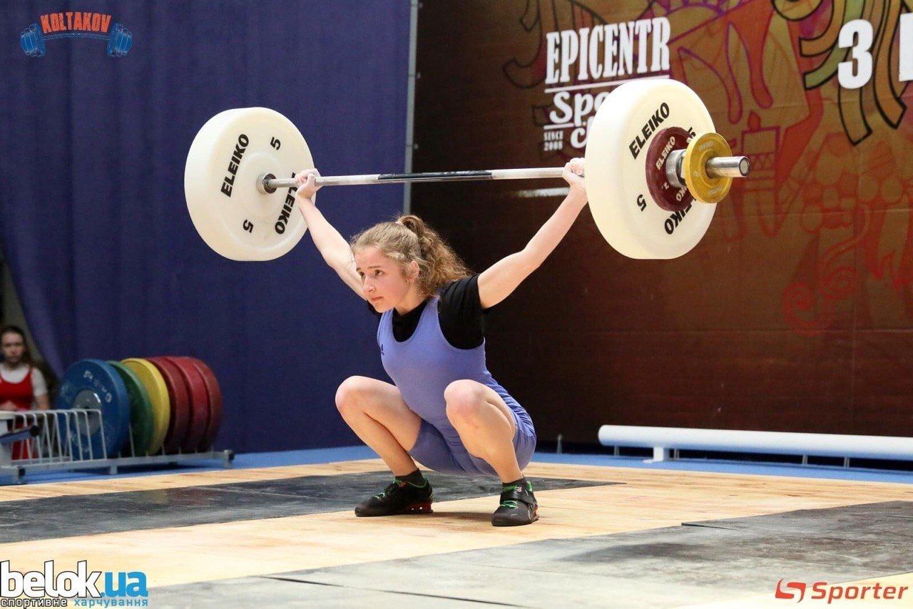 Новини Вінниці - фото з Її вага 43 кг, а штовхає 50: про тендітну вінницьку штангістку Тетяну Вітвіцьку