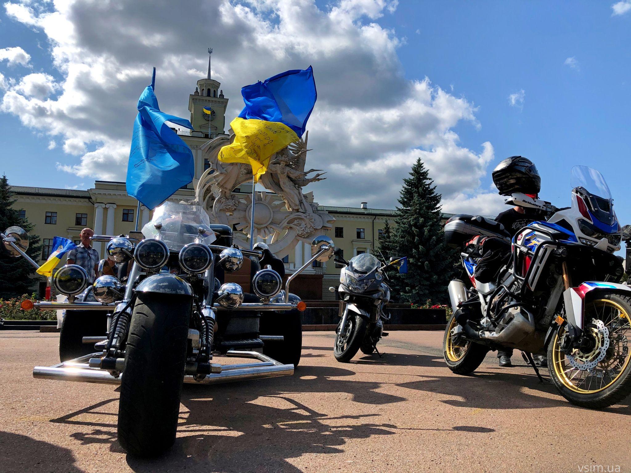 Новини Хмельницького - фото з Десятки байкерів проїхали вулицями Хмельницького (ФОТО, ВІДЕО)