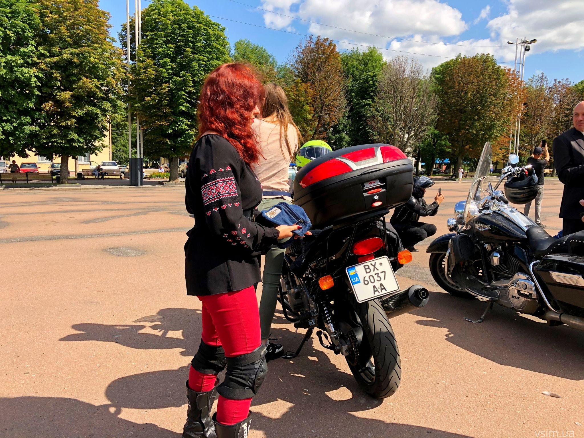 Новини Хмельницького - фото з Десятки байкерів проїхали вулицями Хмельницького (ФОТО, ВІДЕО)