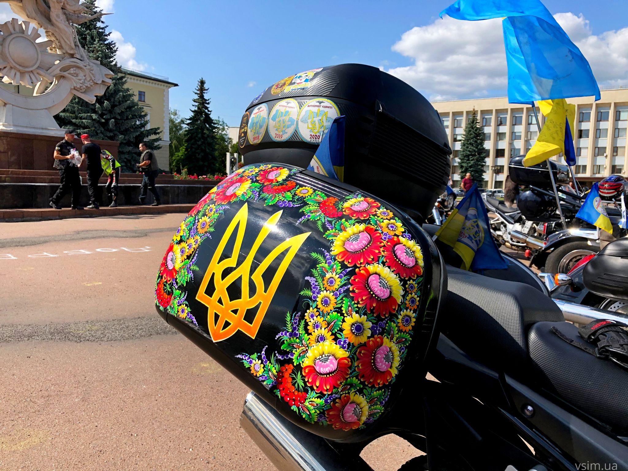 Новини Хмельницького - фото з Десятки байкерів проїхали вулицями Хмельницького (ФОТО, ВІДЕО)