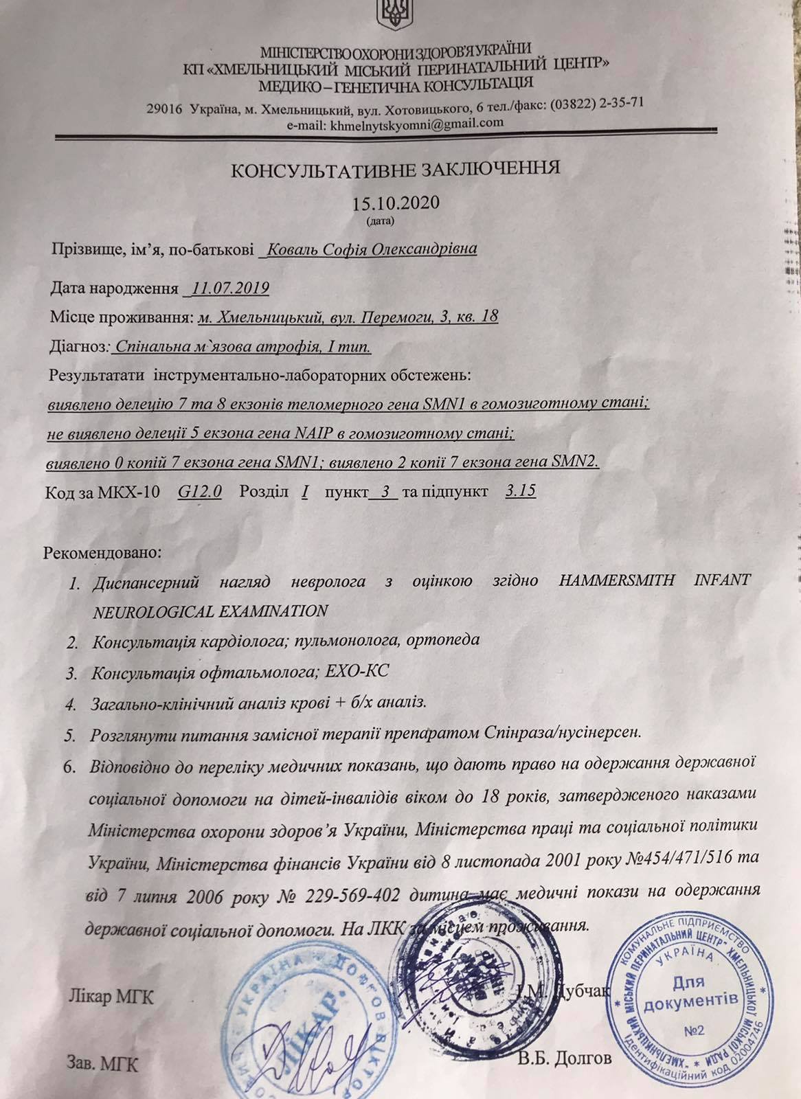 Новини Хмельницького - фото з Сім’я з Хмельницького збирає 2,3 мільйона доларів, щоб вилікувати доньку від смертельної хвороби Нет описания.