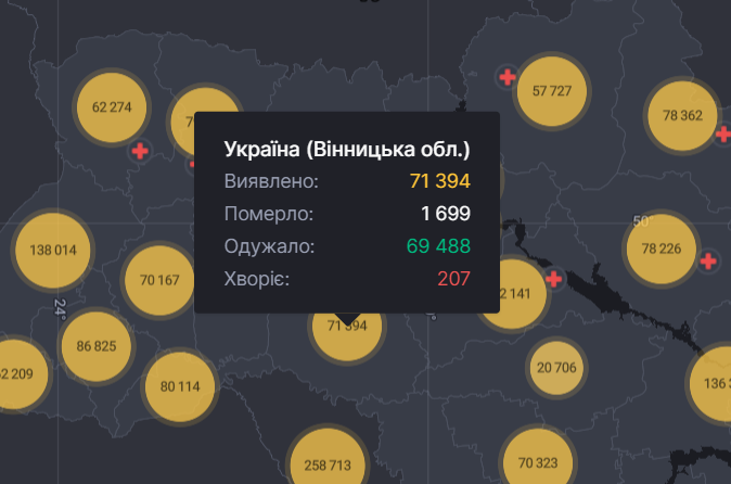 Новини Вінниці - фото з Втричі більше, ніж вчора. В Україні виявили майже 700 нових випадків коронавірусу