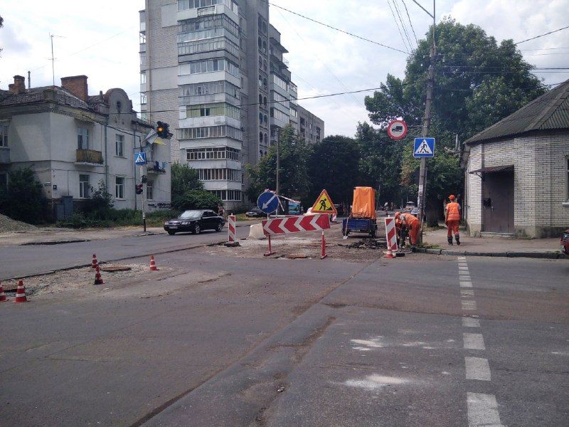 Новини Житомира - фото з Ремонт дороги на Ріхтера завершити не встигають